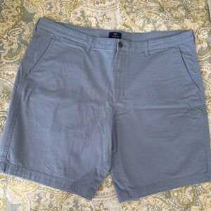 George Men's Slate Blue Flat Front Shorts